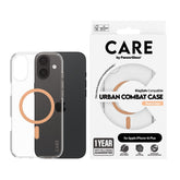 PanzerGlass® 1375, Case Flagship MagSafe iPhone 16 Plus - Peachy